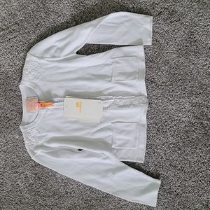 White button up sweater 24 month